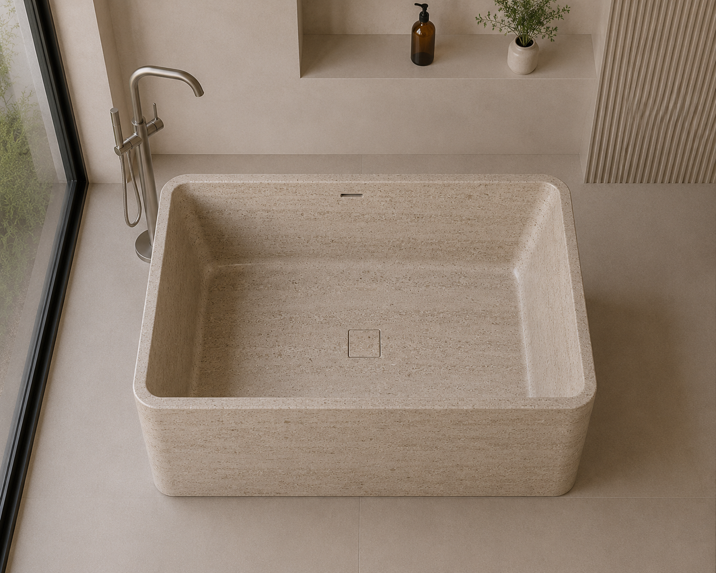 Monterra Stone Bath - View 2