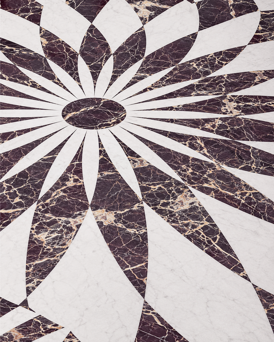 Sunshine Surface - Inlay Glacier Silk-Korvane Red