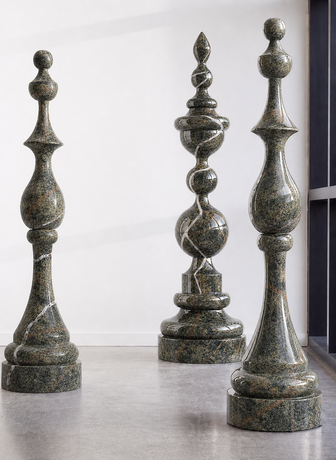 Canyon Crest Obelisk Set - Bidasaro green