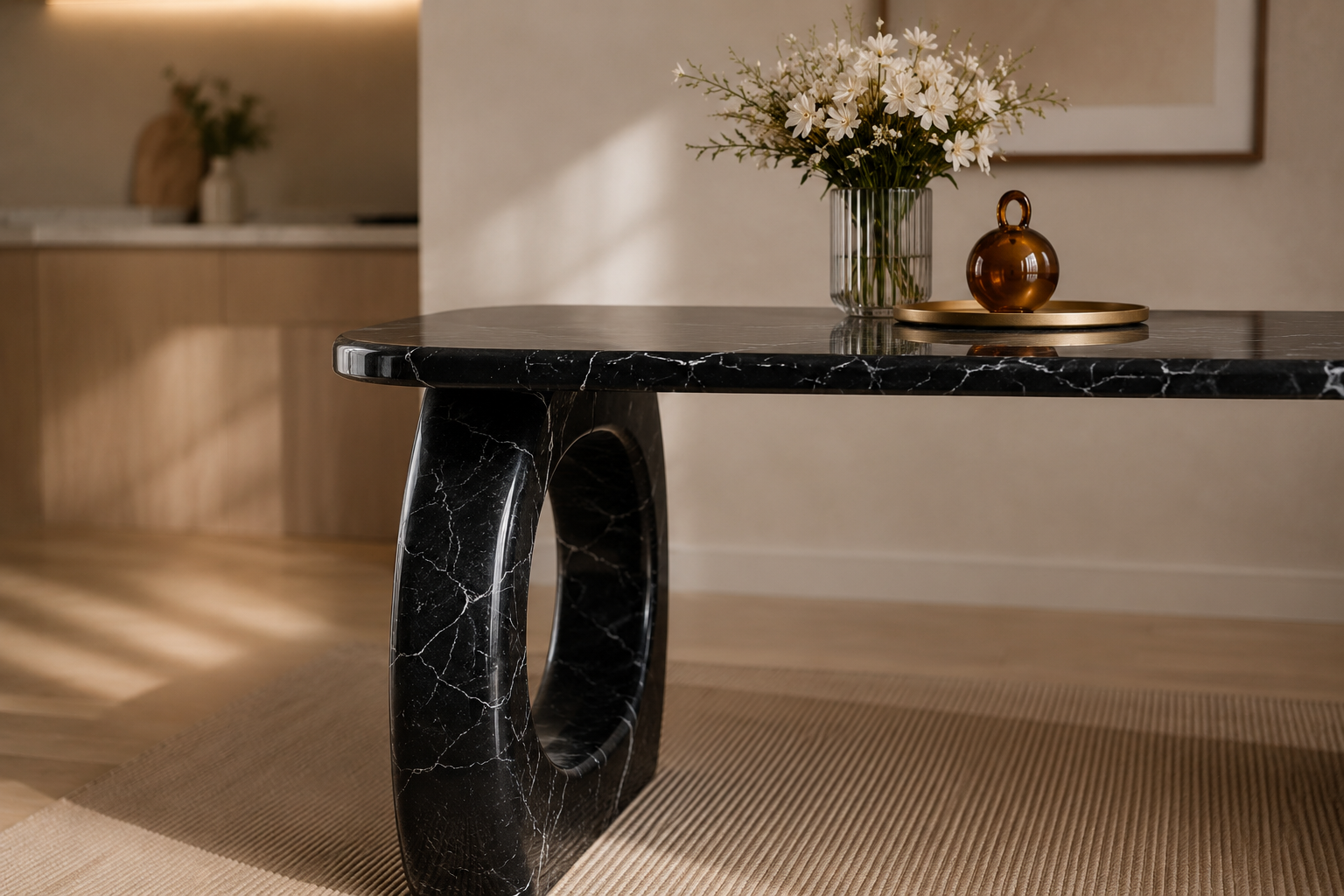 Aurelia Arch Dining Table - View 3