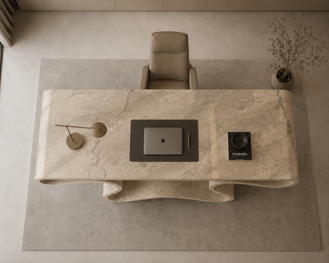Orvelle Waveform Desk - View 2