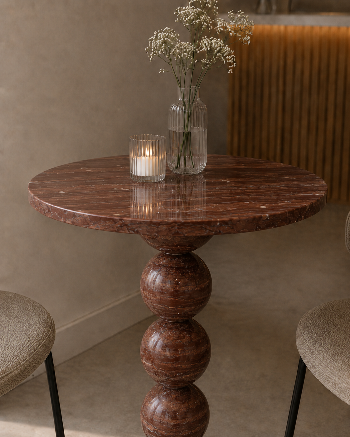 Sphere Column Bistro Table - View 3
