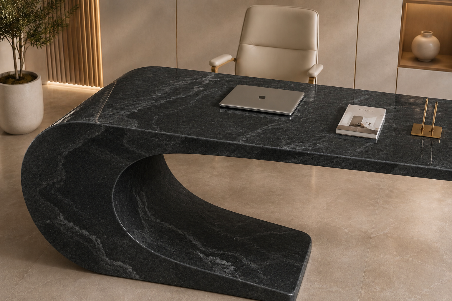Cantilever Loop Desk - View 3