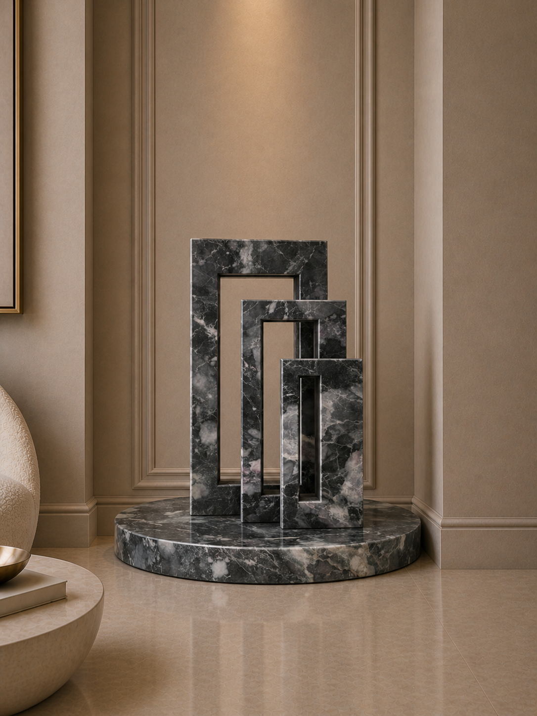 Terracotta Frame Trio - View 1