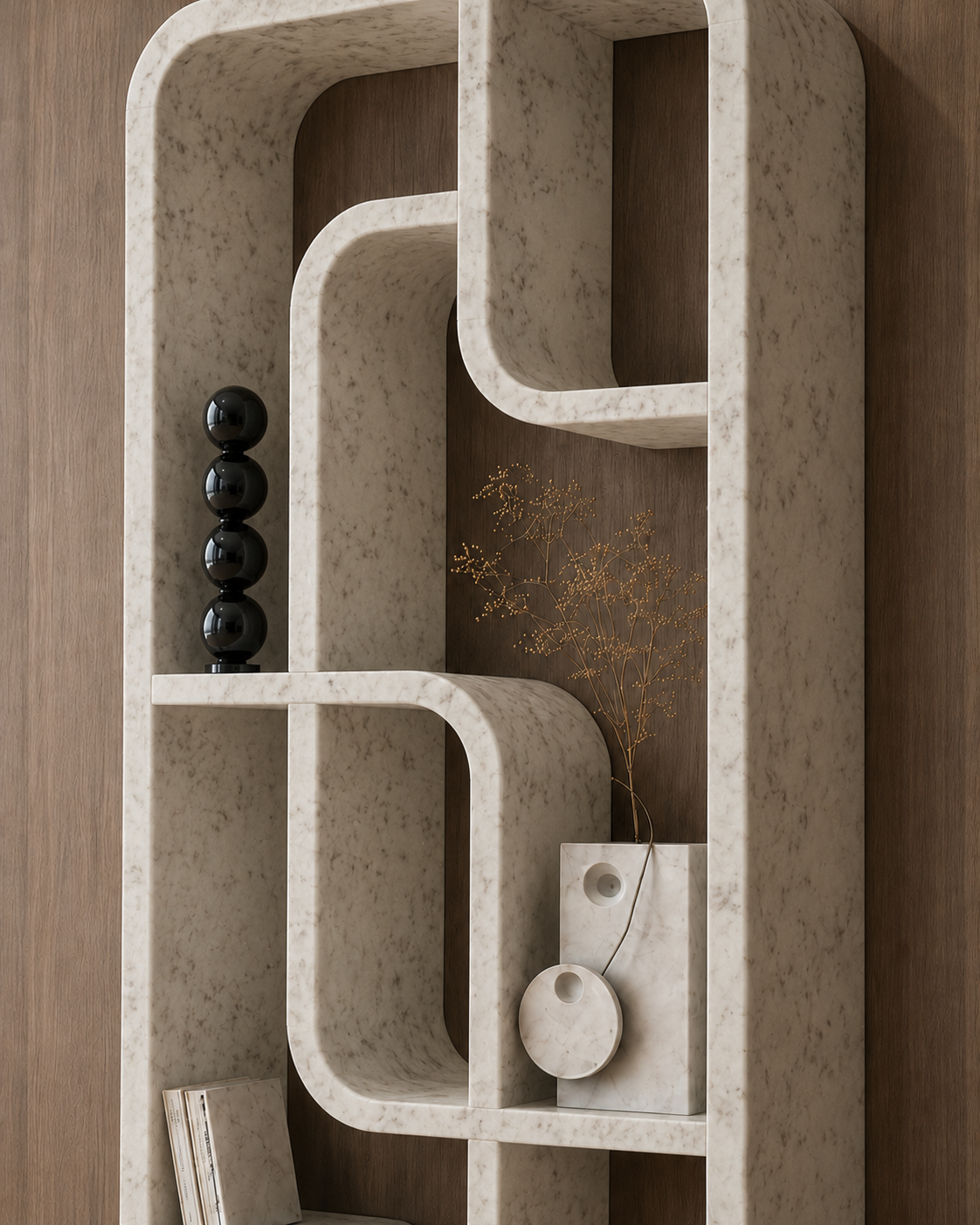 Noir Path Bookshelf - View 3