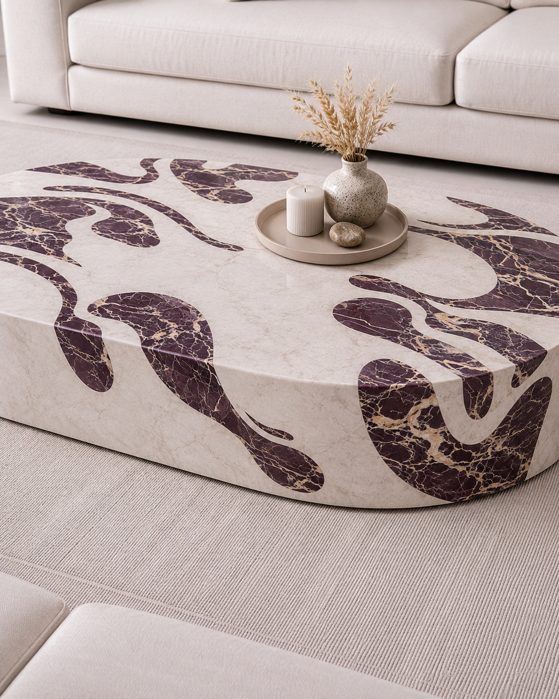 Ornava Inlay Table - View 3