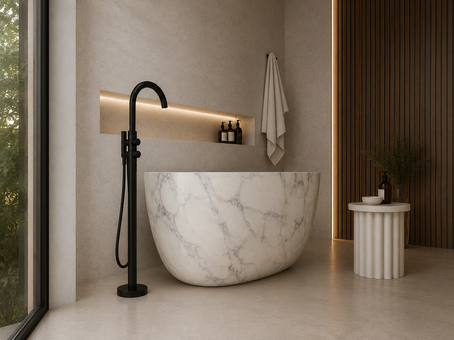 Terra Luxe Stone Tub - View 3
