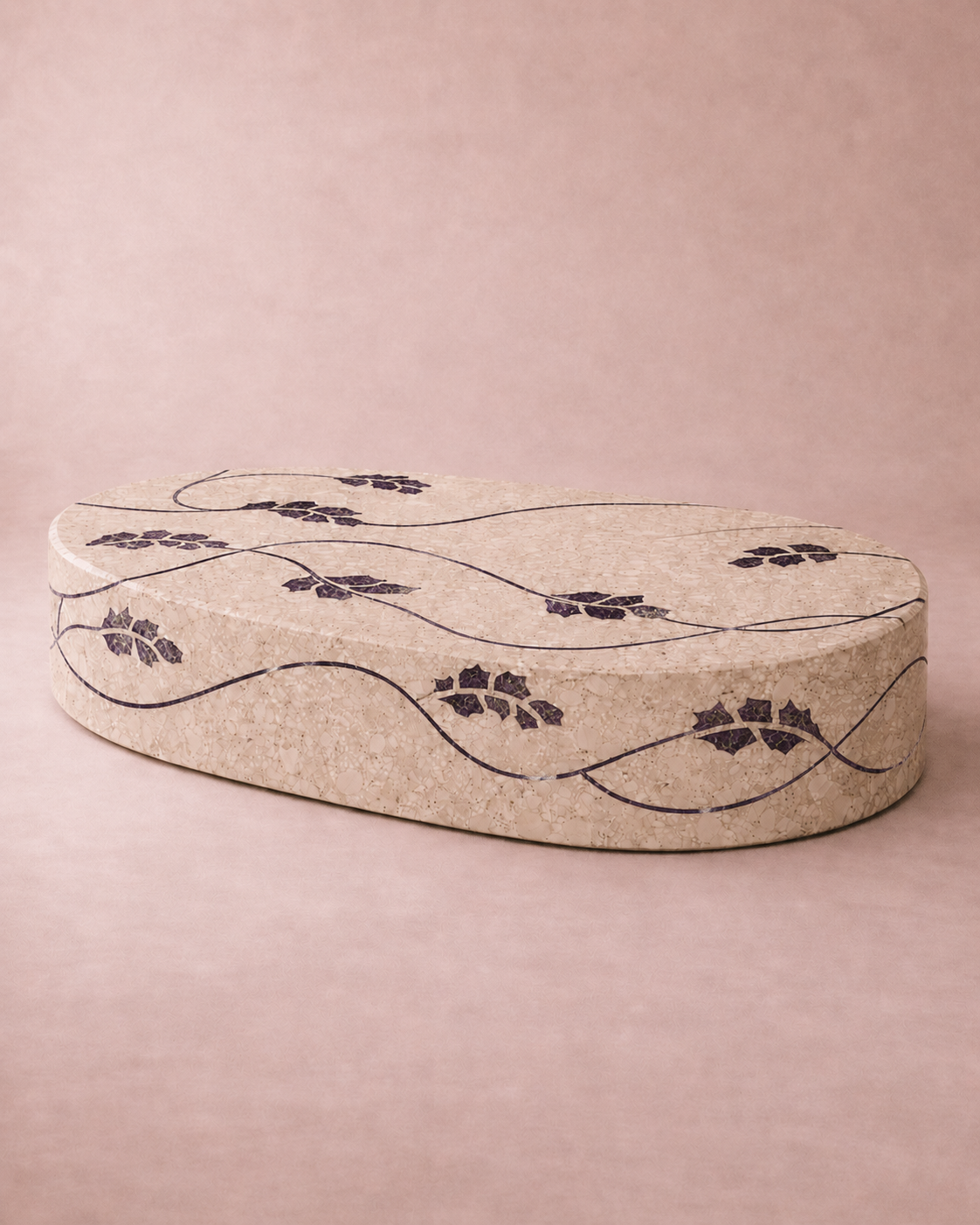 Flow Stem Inlayed Table - View 1