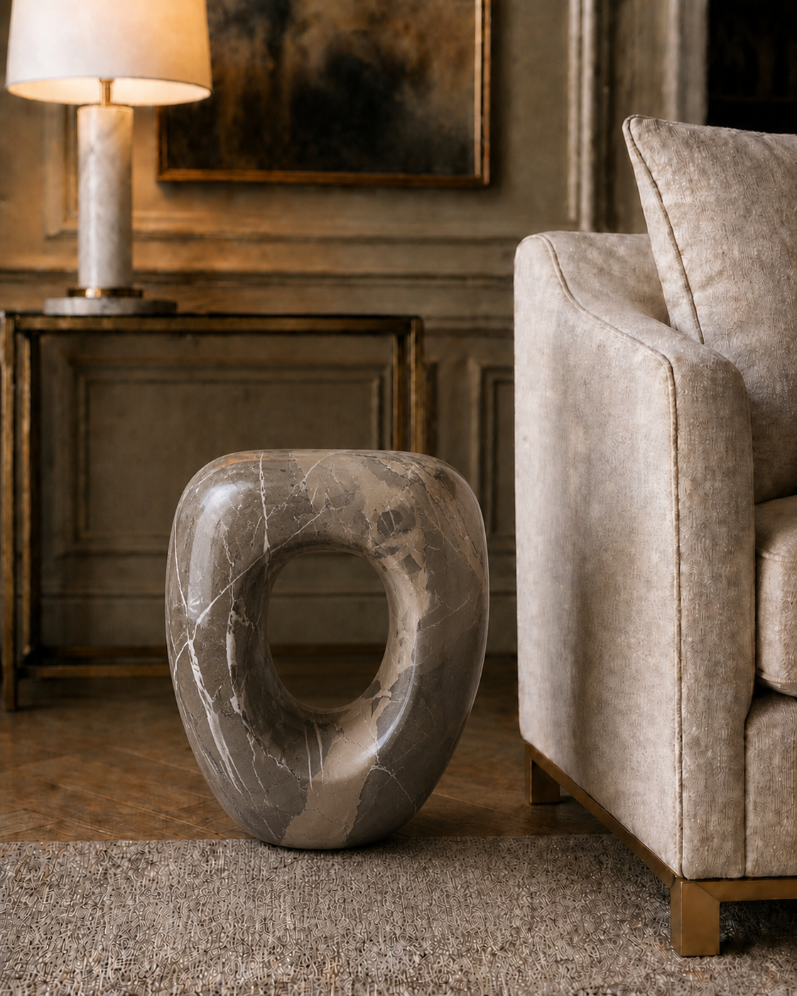 Oval Art Piece