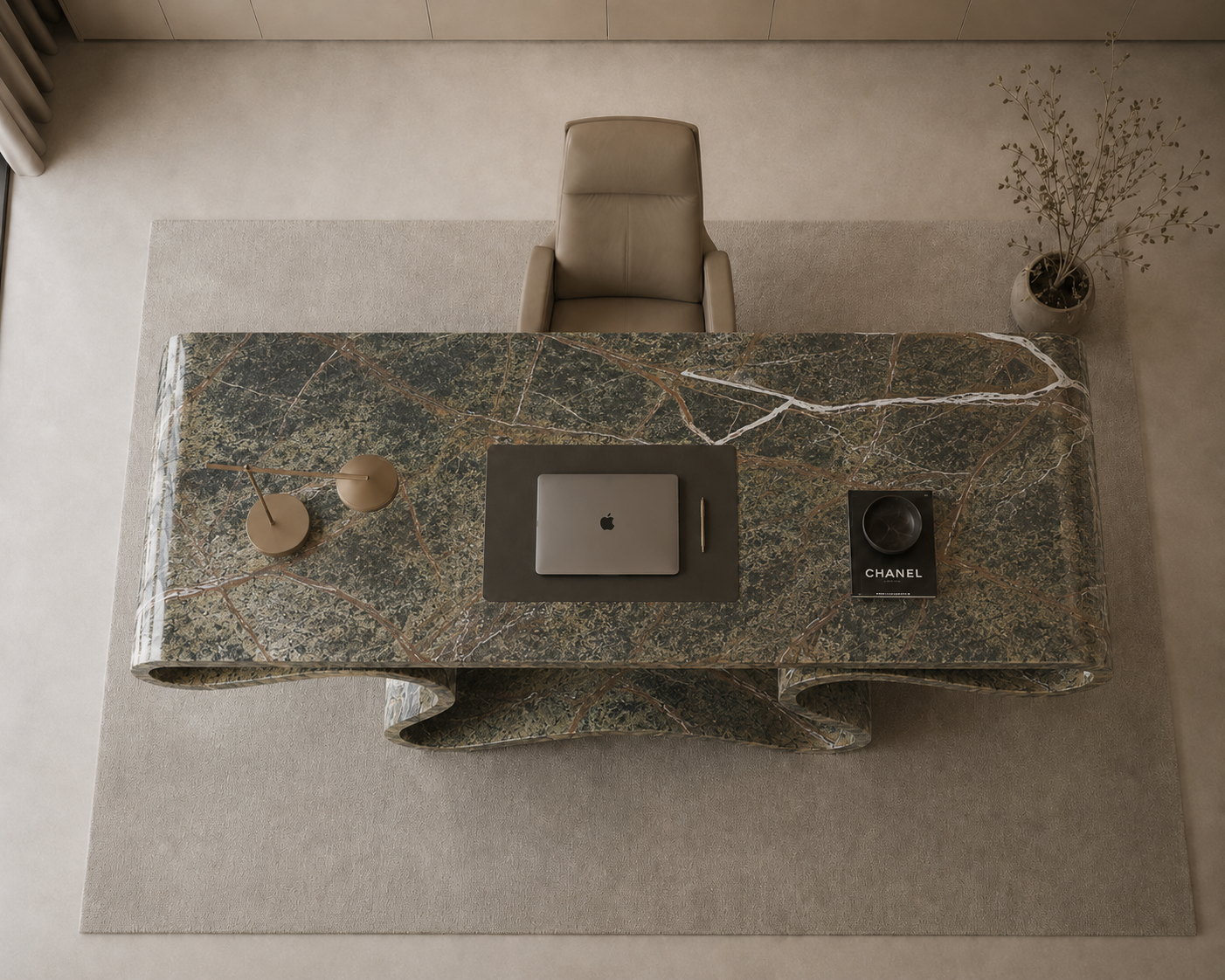 Orvelle Waveform Desk - View 2