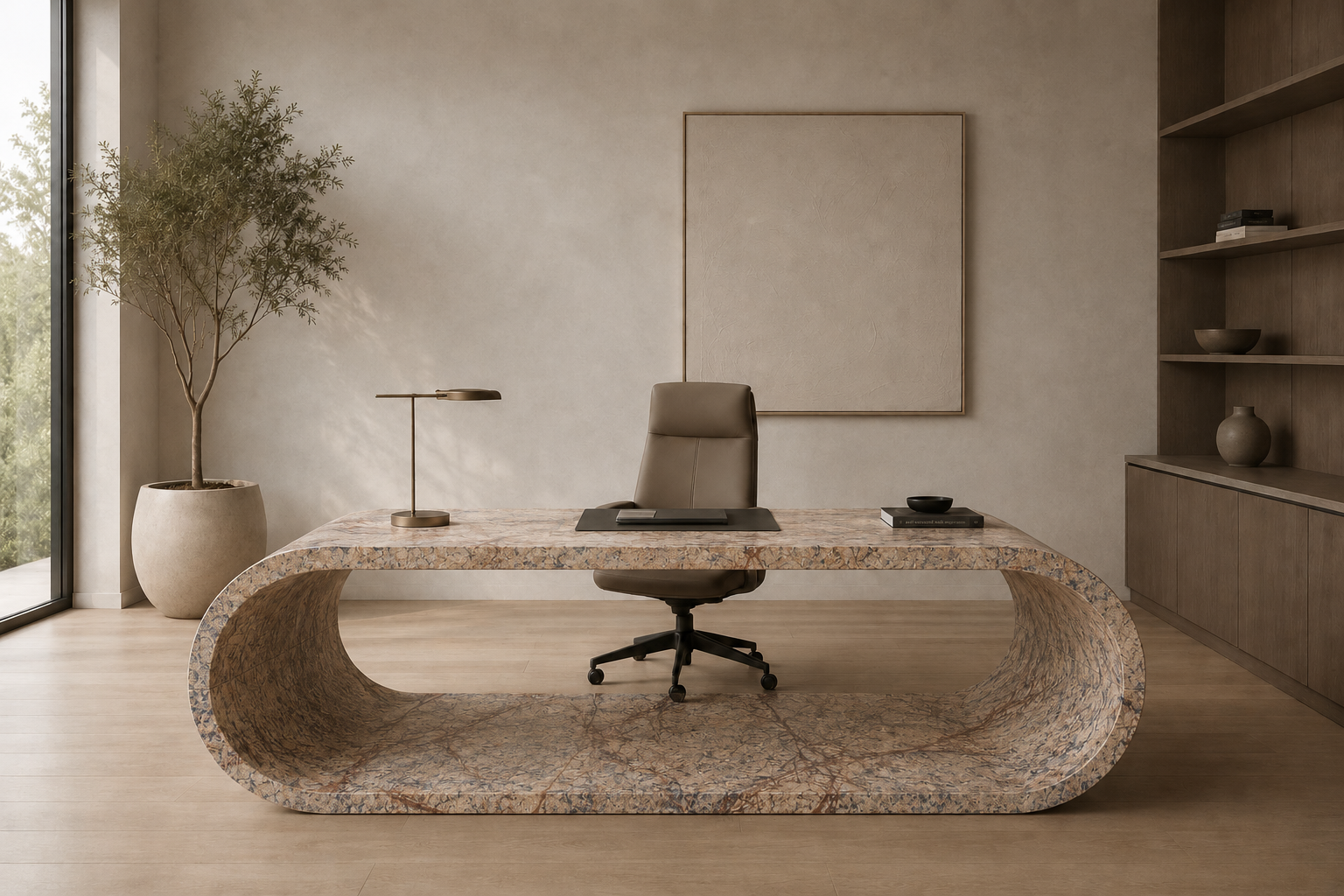 Elysian Curve Desk - View 2