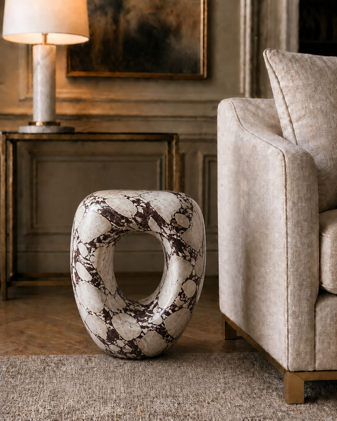 Oval Art Piece