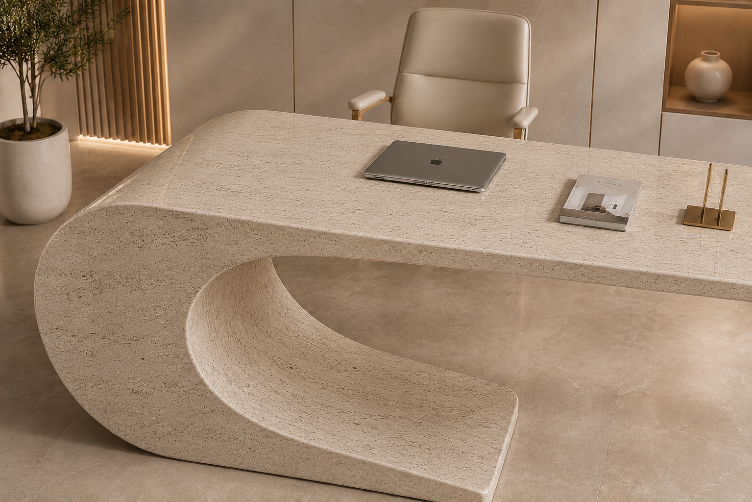 Cantilever Loop Desk - View 3