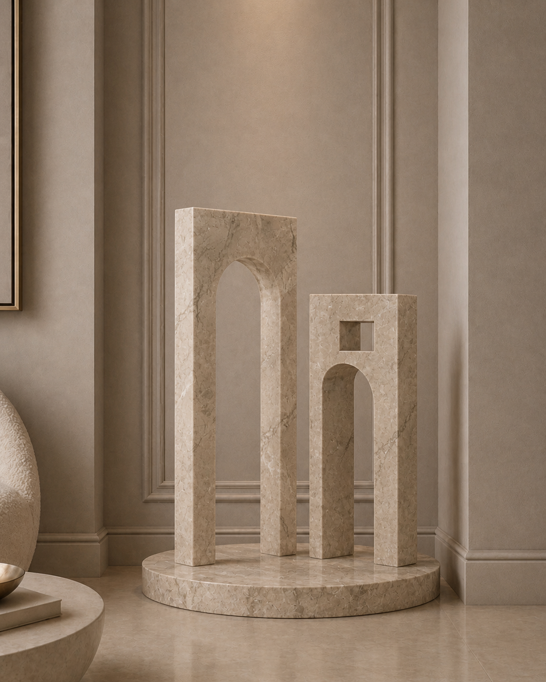 Marble Gate Duo - Beige Romano