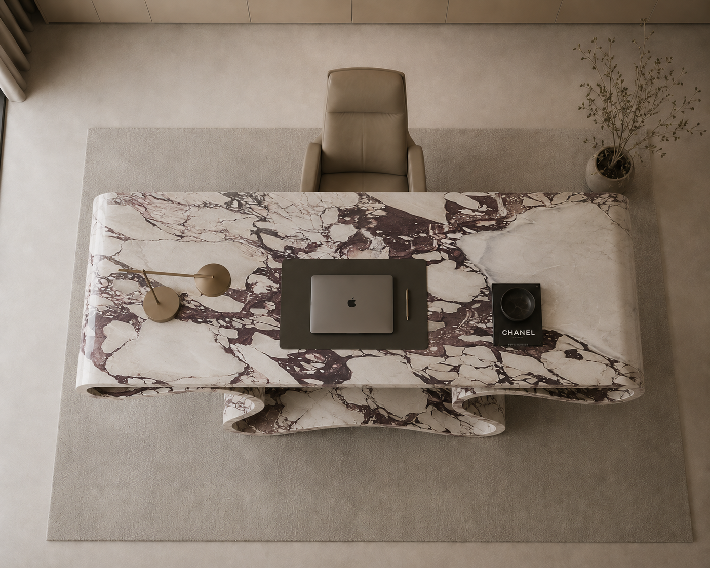 Orvelle Waveform Desk - View 2