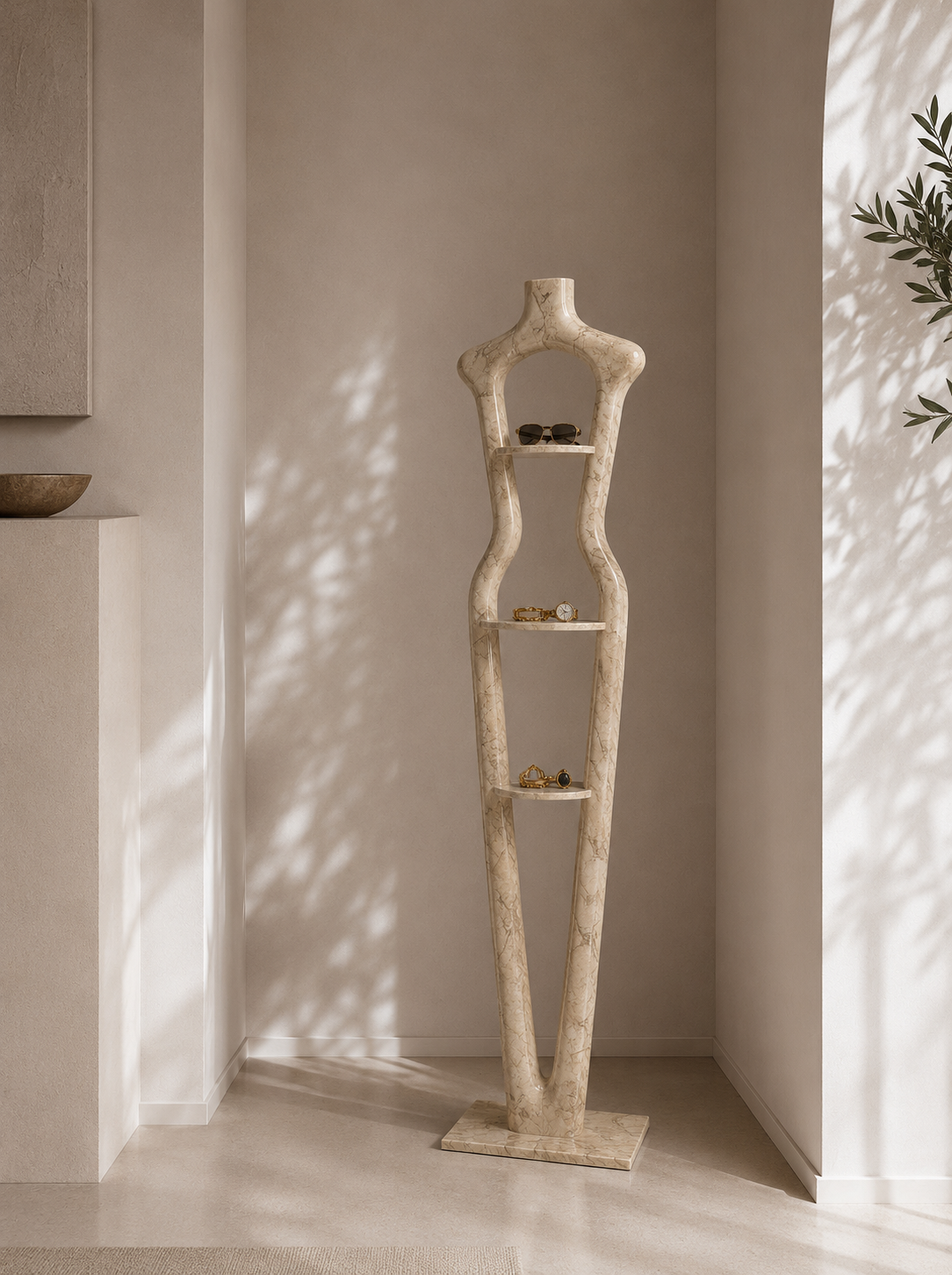 Silhouette Luxe Shelf - Beige Romano
