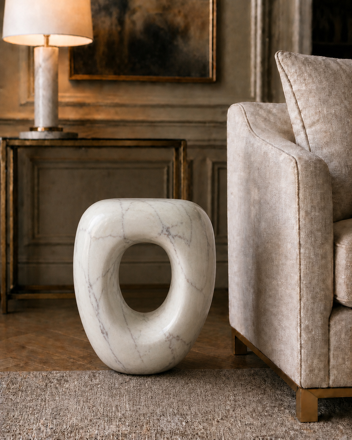 Oval Art Piece