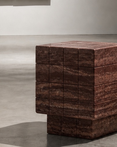 Cubrixa Side Table - View 2