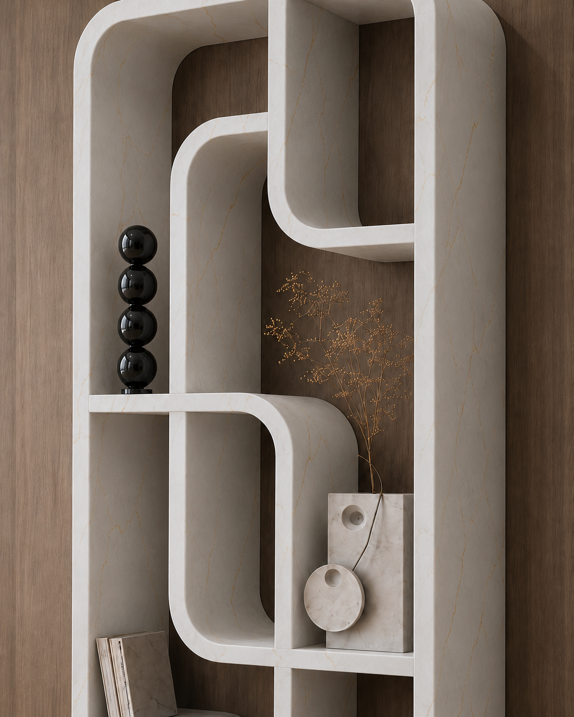 Noir Path Bookshelf - View 3