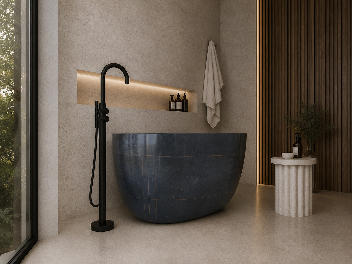 Terra Luxe Stone Tub - View 3