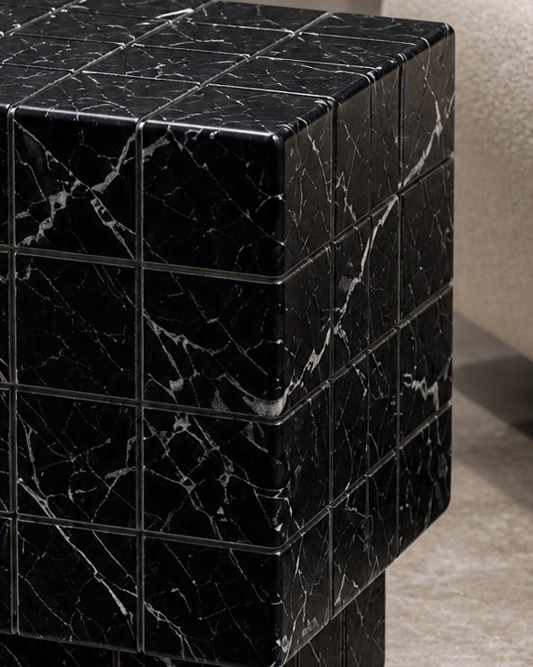 Cubrixa Side Table - View 4