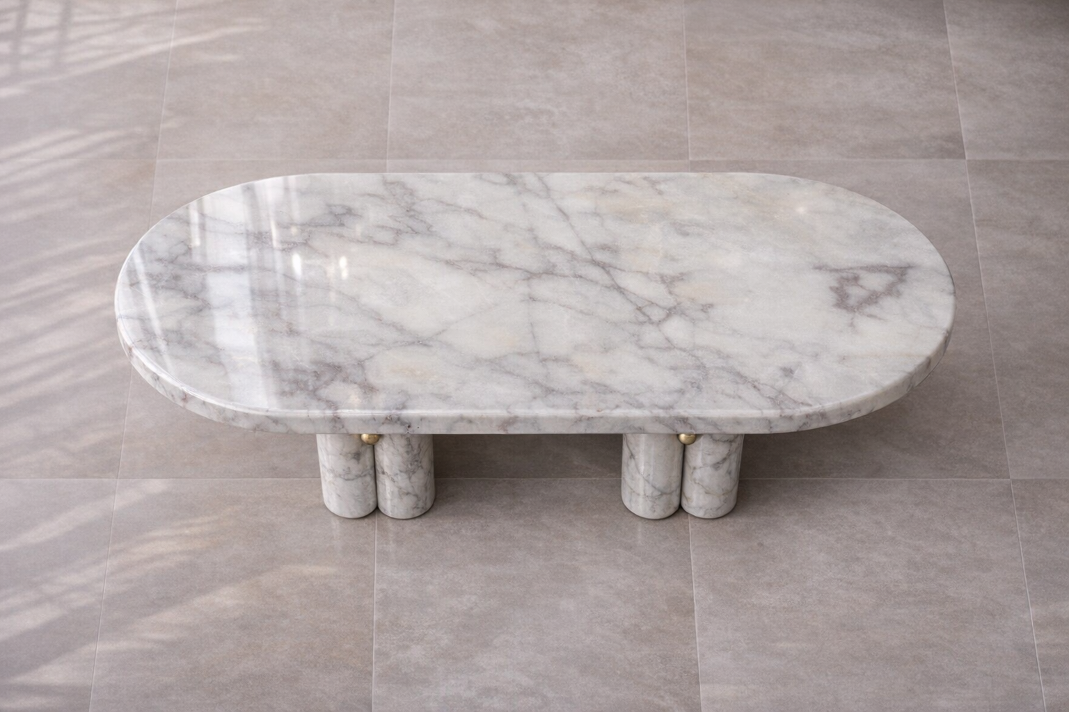 Canyon Arch Marble Table - View 3