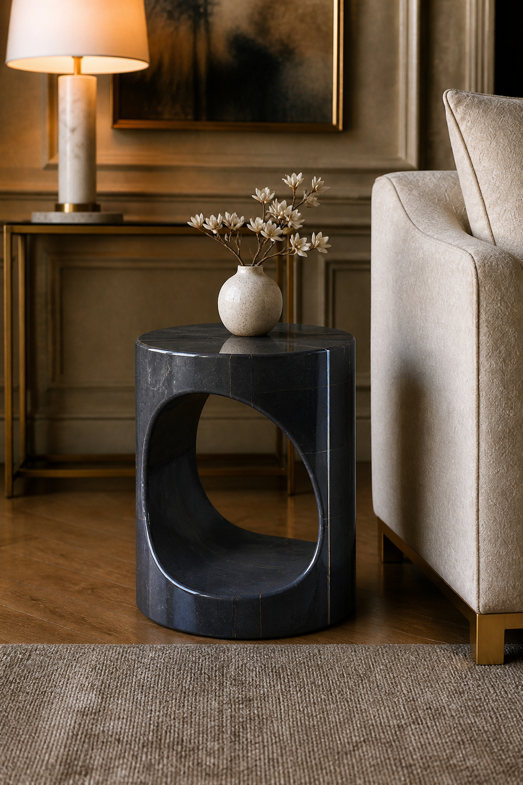 Portico Side Table - Marquino Classico