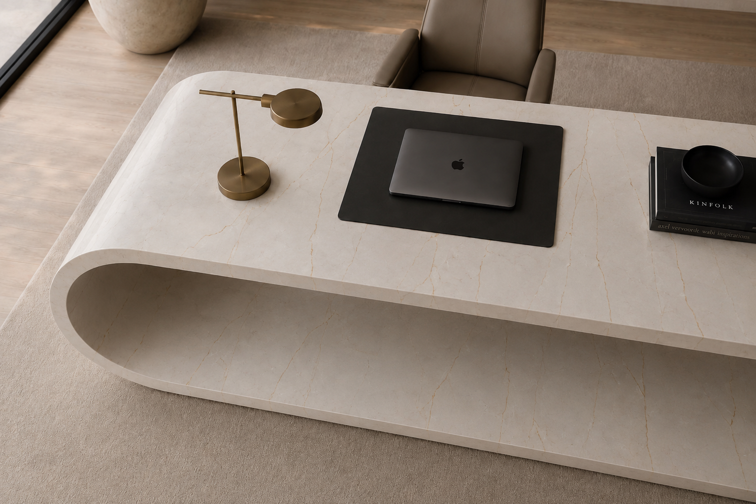 Elysian Curve Desk - View 3