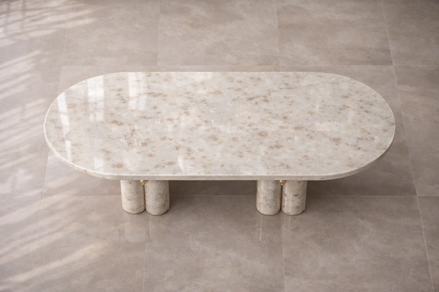 Canyon Arch Marble Table - View 3