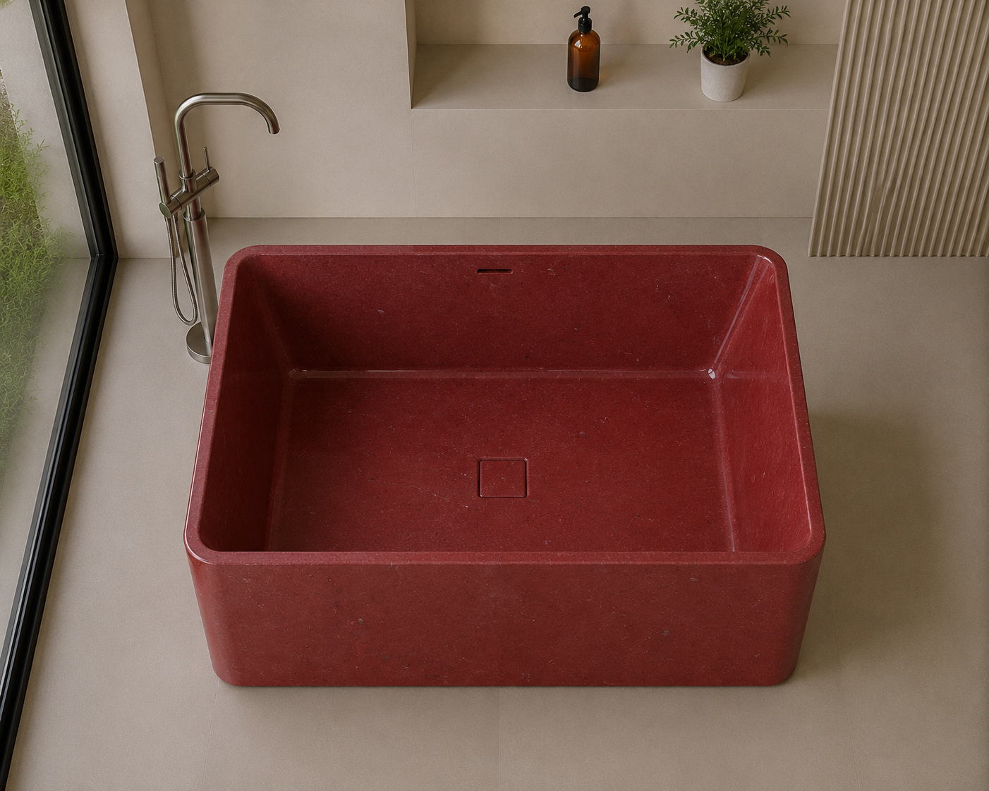 Monterra Stone Bath - View 2