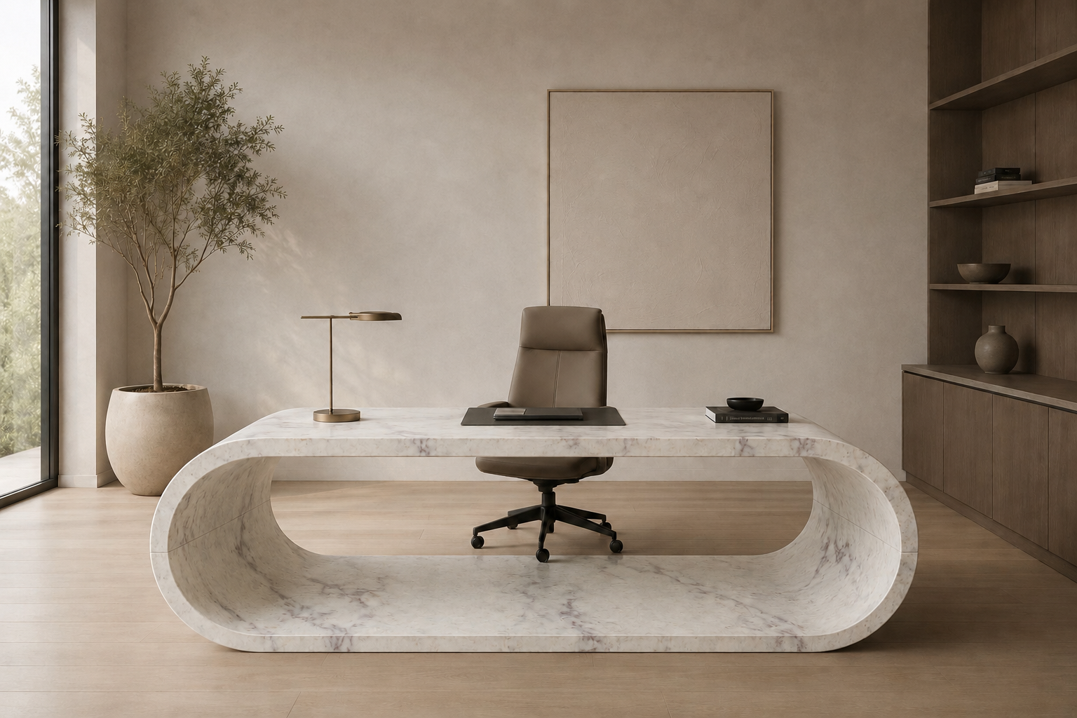 Elysian Curve Desk - View 2