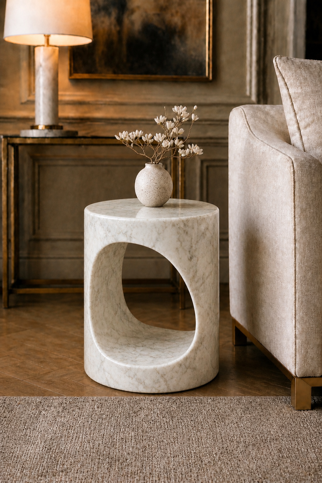 Portico Side Table - View 1