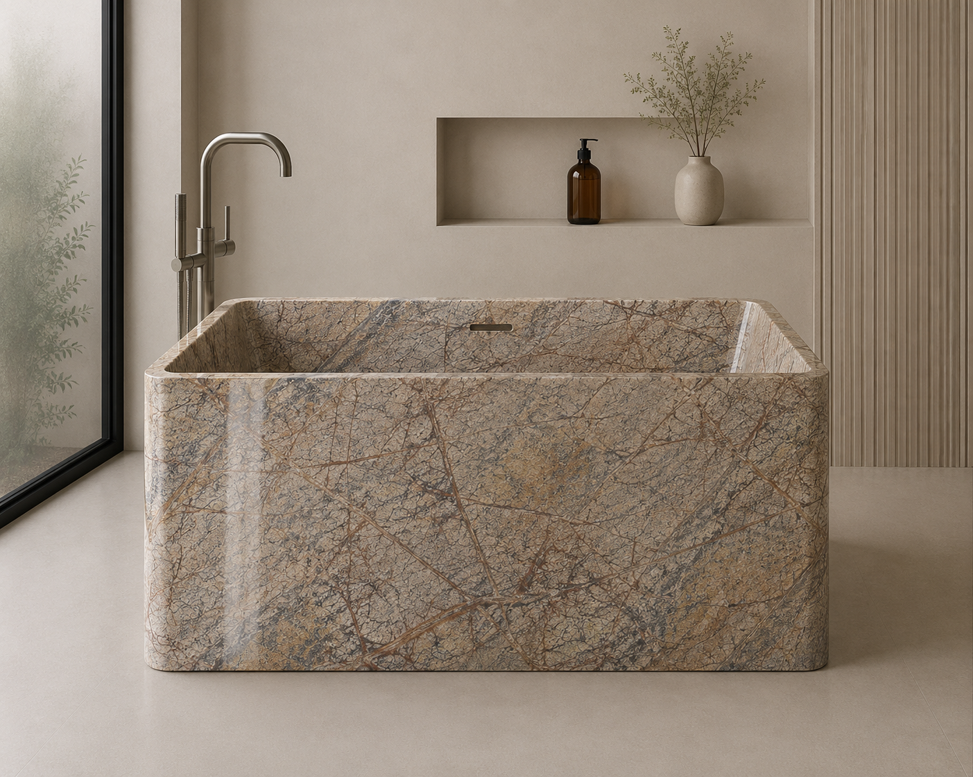Monterra Stone Bath - View 1
