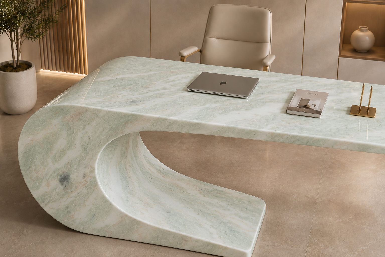 Cantilever Loop Desk - View 3