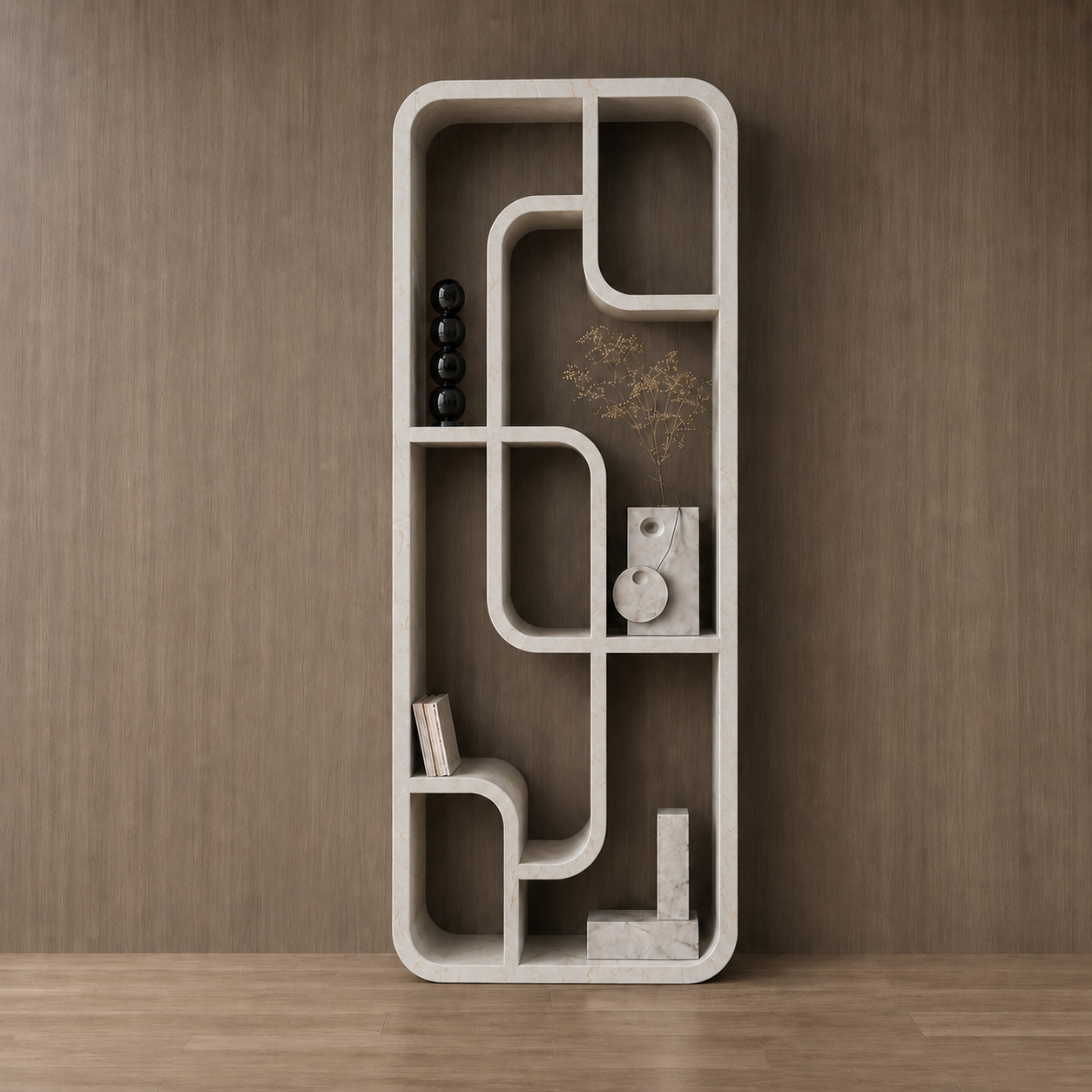 Noir Path Bookshelf - View 1