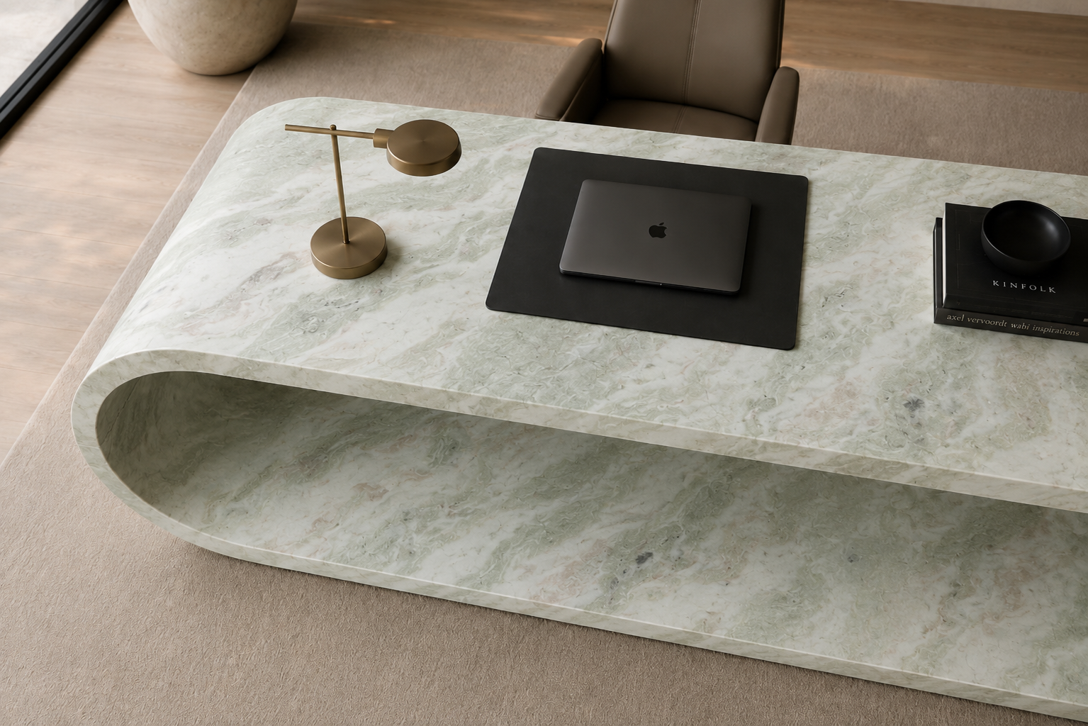 Elysian Curve Desk - View 3