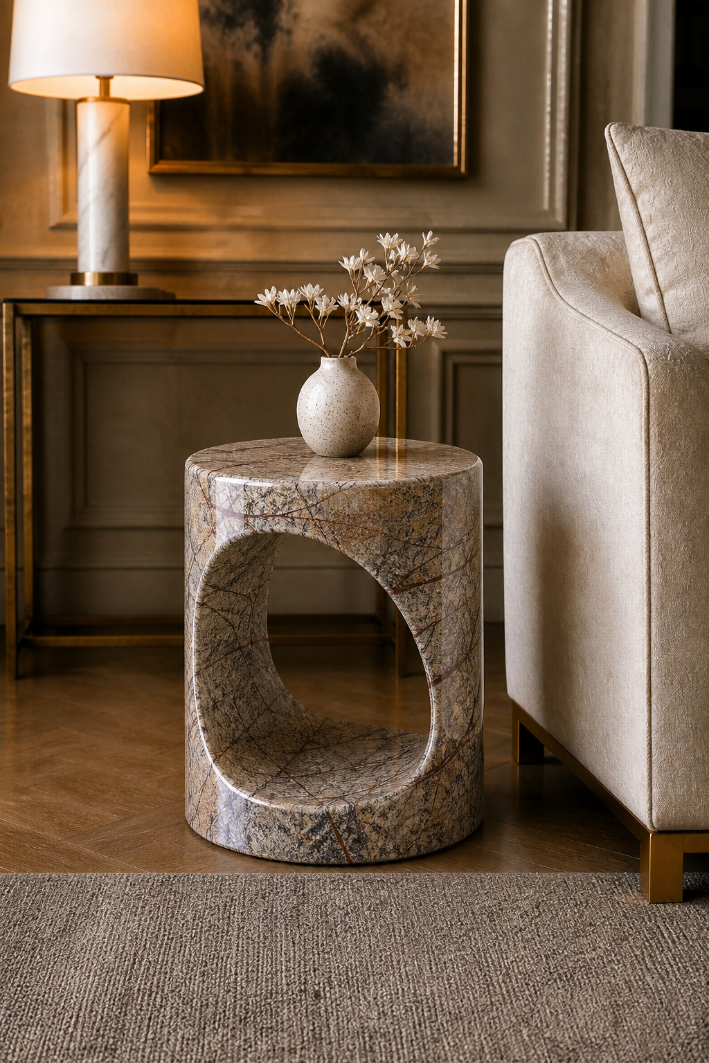 Portico Side Table - View 1