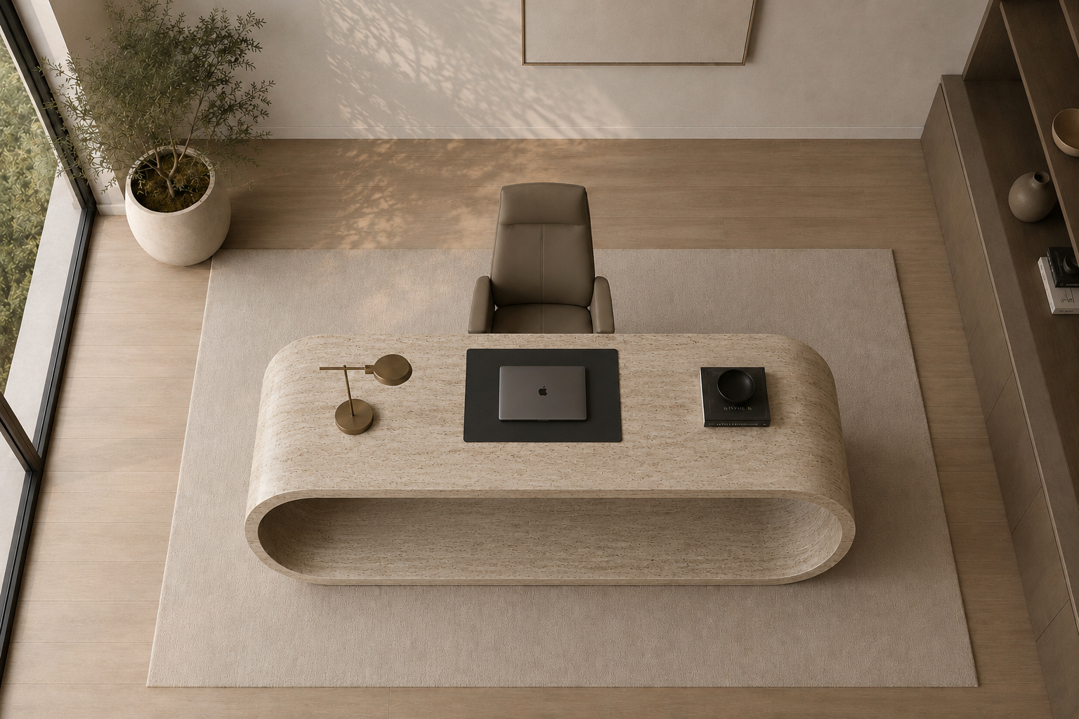 Elysian Curve Desk