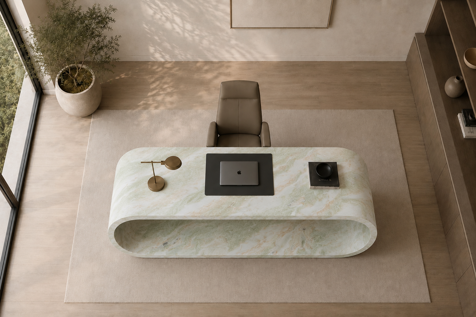 Elysian Curve Desk - View 1