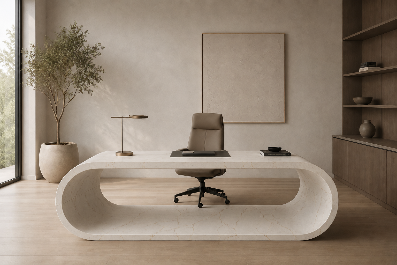 Elysian Curve Desk - View 2