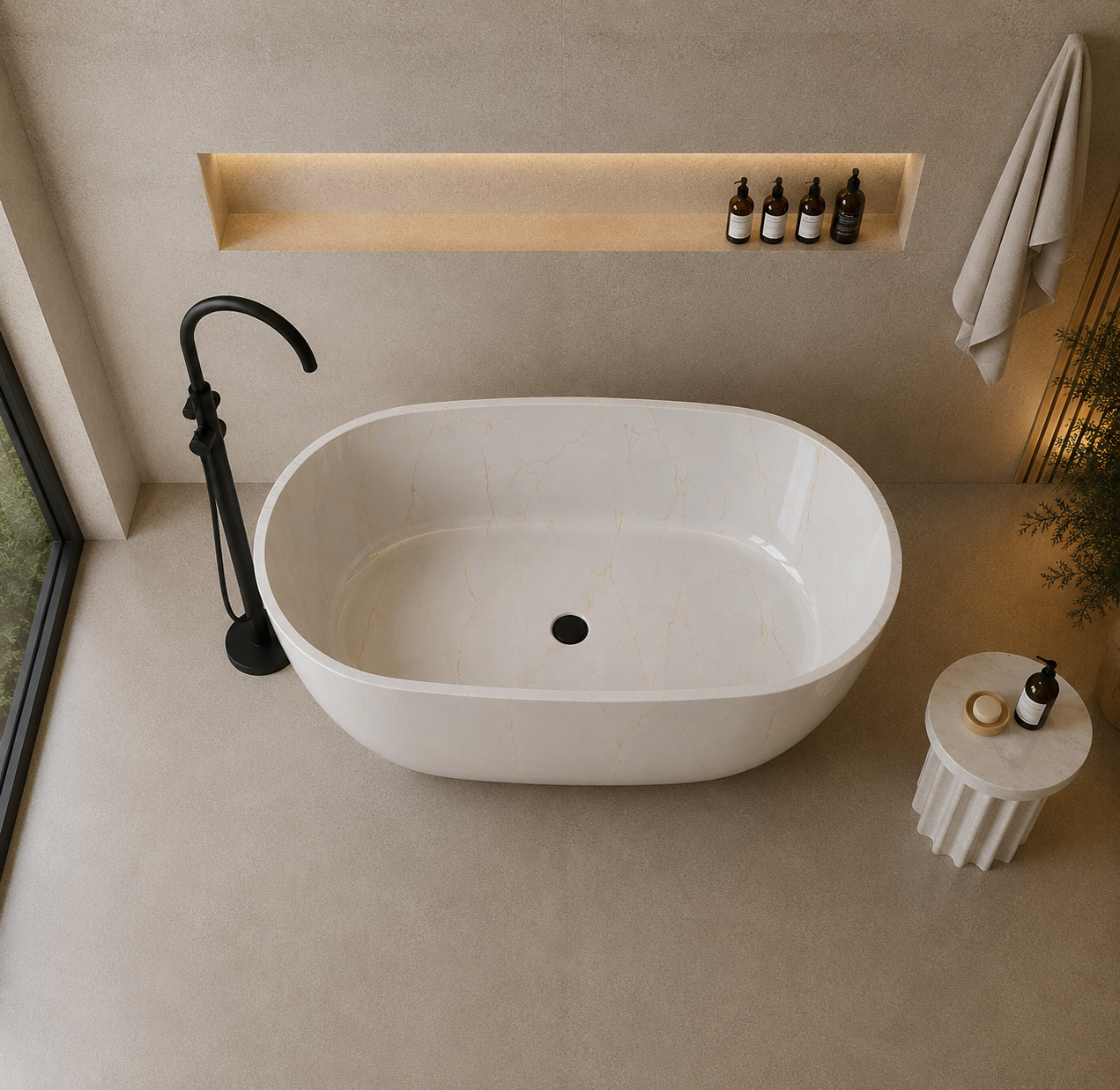 Terra Luxe Stone Tub - View 4