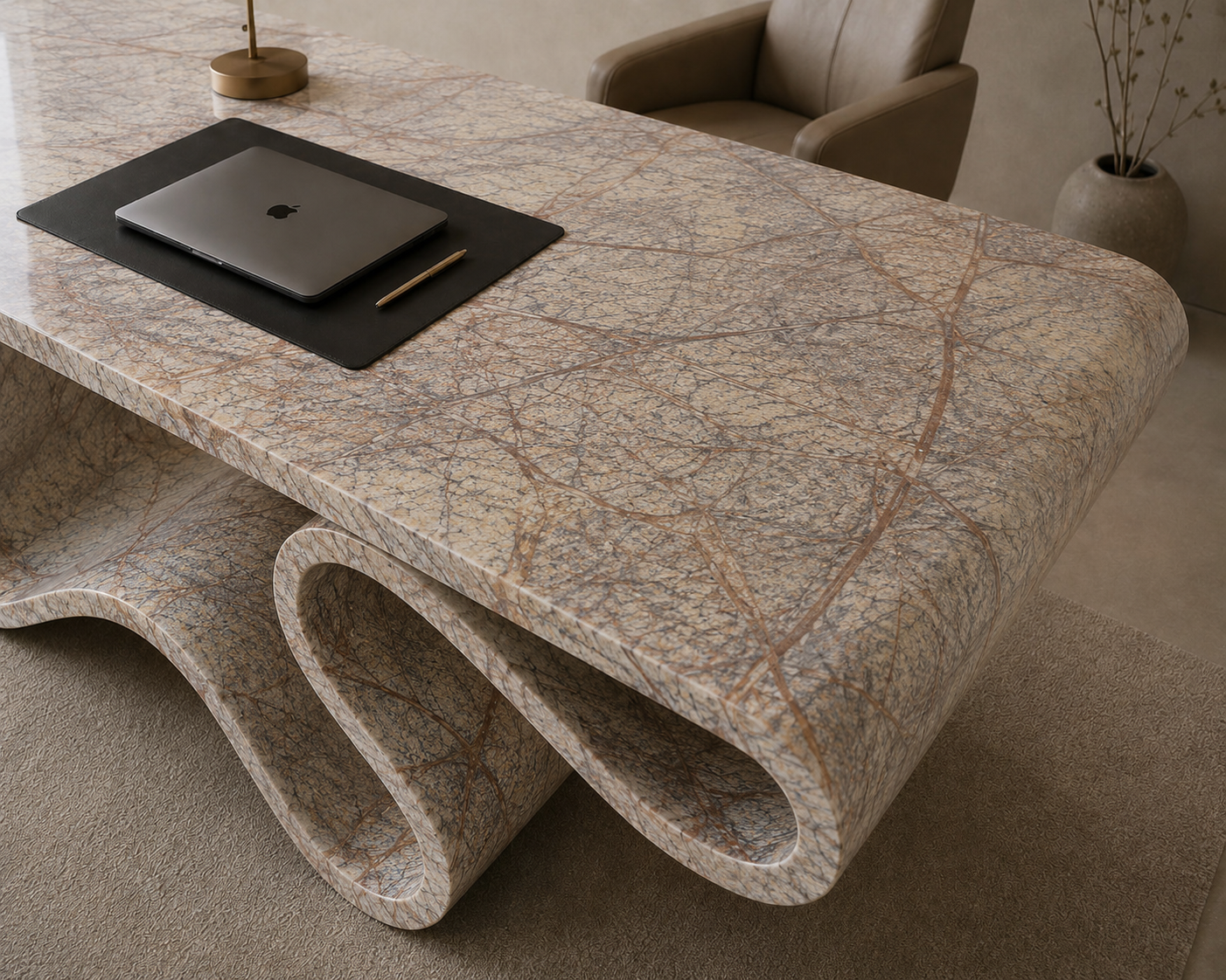 Orvelle Waveform Desk - View 3