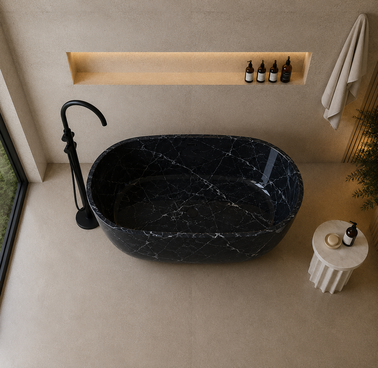 Terra Luxe Stone Tub - View 4