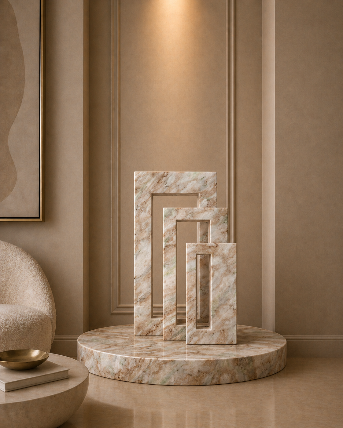 Terracotta Frame Trio - View 1