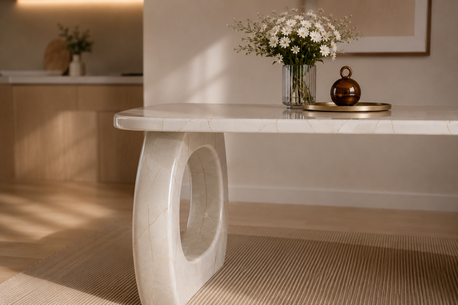 Aurelia Arch Dining Table - View 3