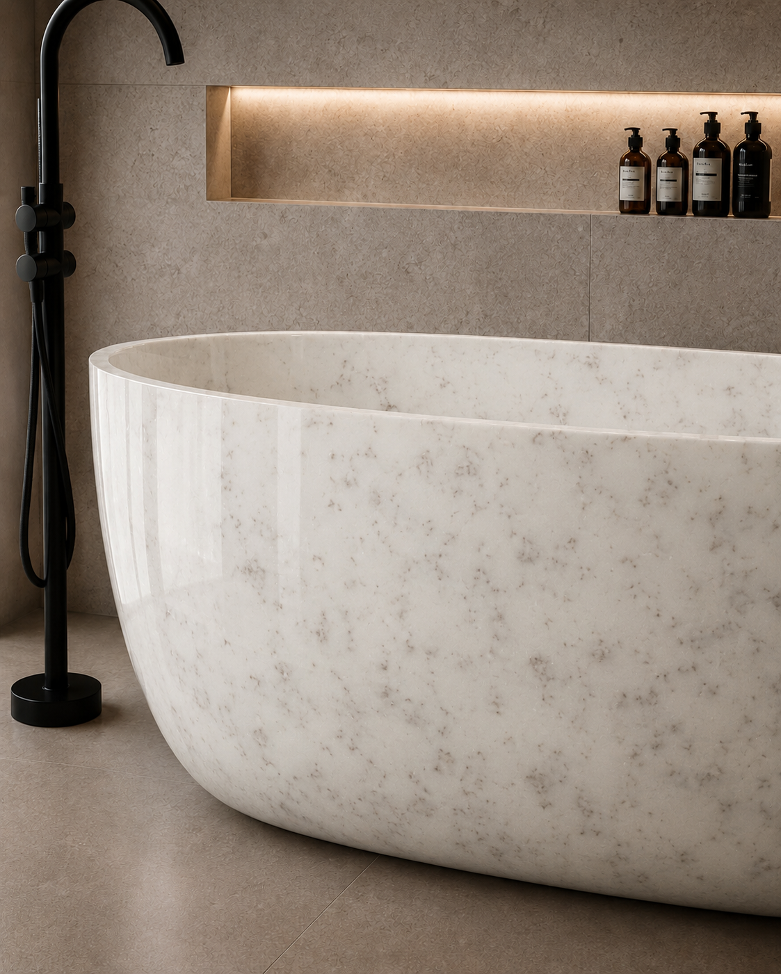 Terra Luxe Stone Tub - Oro Bansarino