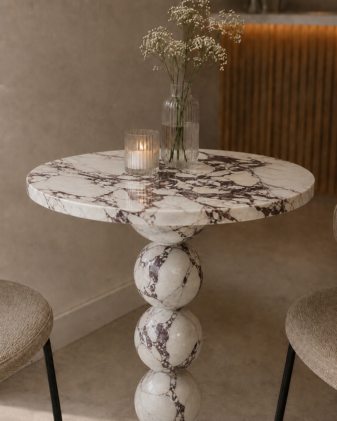 Sphere Column Bistro Table - View 3