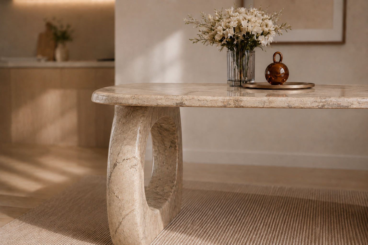 Aurelia Arch Dining Table - View 3