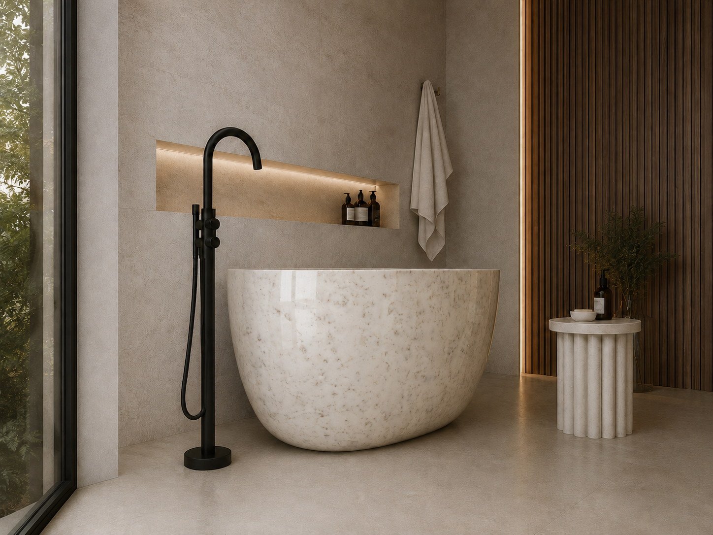 Terra Luxe Stone Tub - View 3