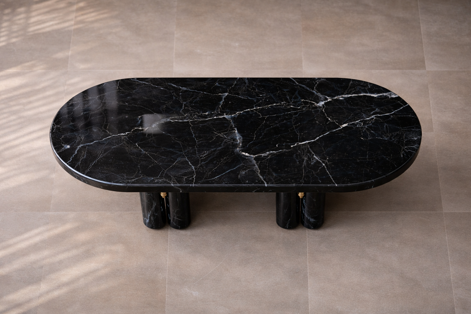 Canyon Arch Marble Table - View 3